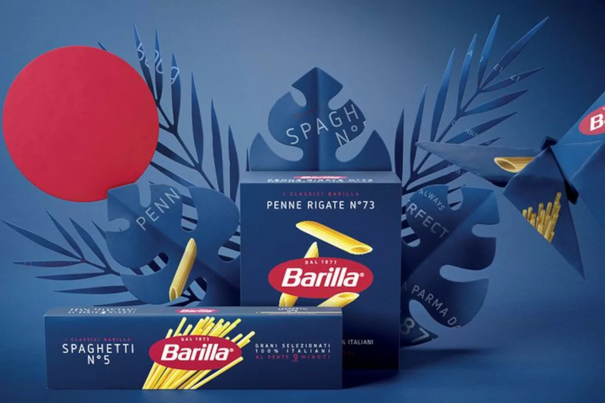 Nuovo Packaging Brand Barilla