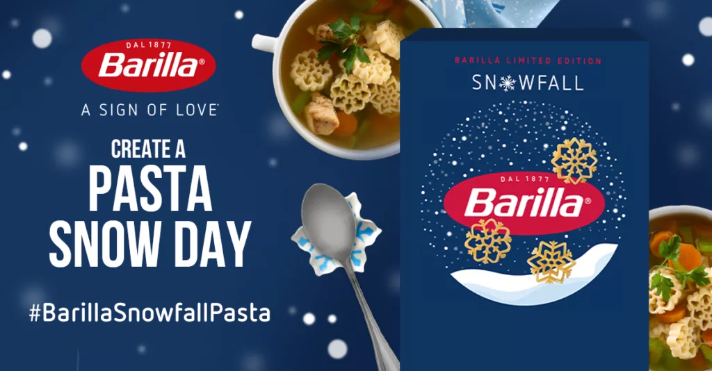 Pasta Barilla Snowfall