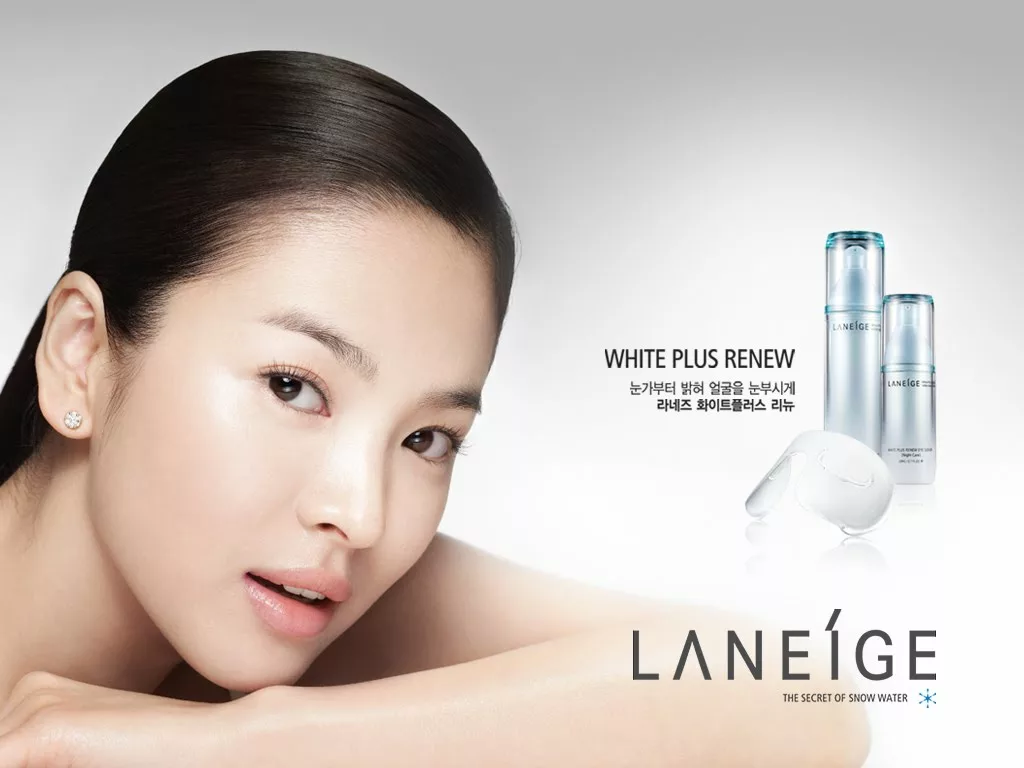 Campagna k-beauty Laneige