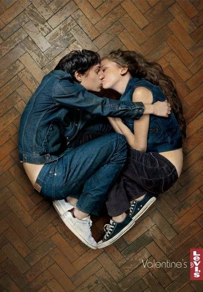 Campagna pubblicitaria San Valentino di Levi’s