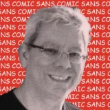 Immagine con il creatore del Comic Sans Vincent Connare